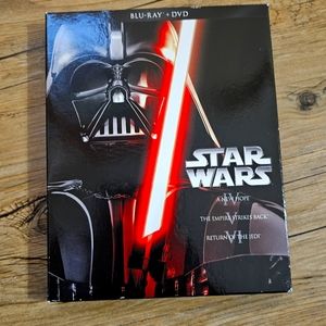 Star Wars Original Trilogy Episodes IV-VI (Blu-ray/DVD, 2013, 6-Disc Set)